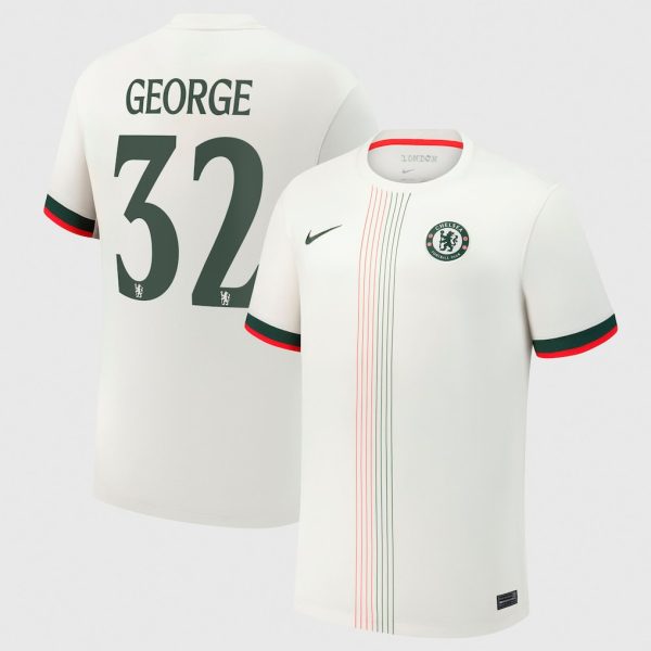 Chelsea Cup Nike Away Stadium Shirt 2025-26 with George 32 printing