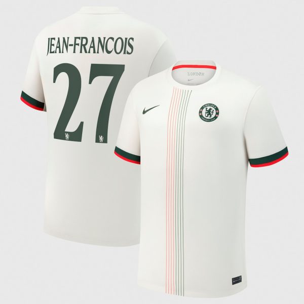 Chelsea Cup Nike Away Stadium Shirt 2025-26 with Jean-Francois 27 printing