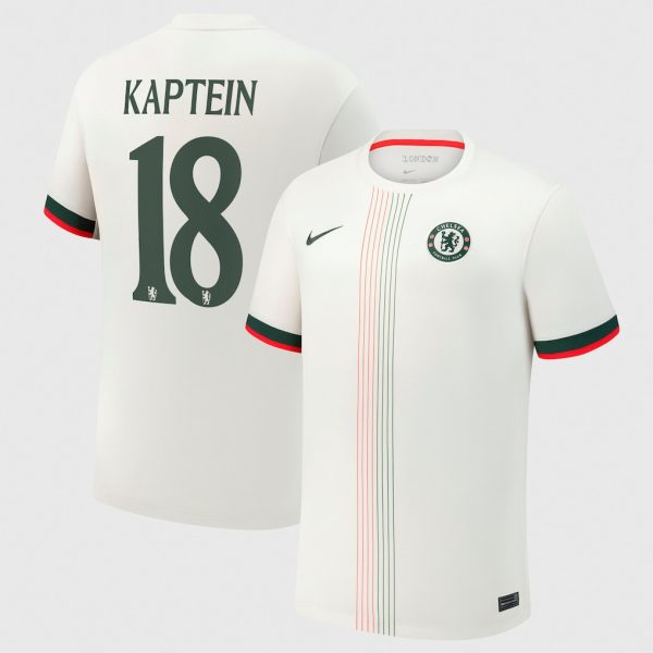 Chelsea Cup Nike Away Stadium Shirt 2025-26 with Kaptein 18 printing