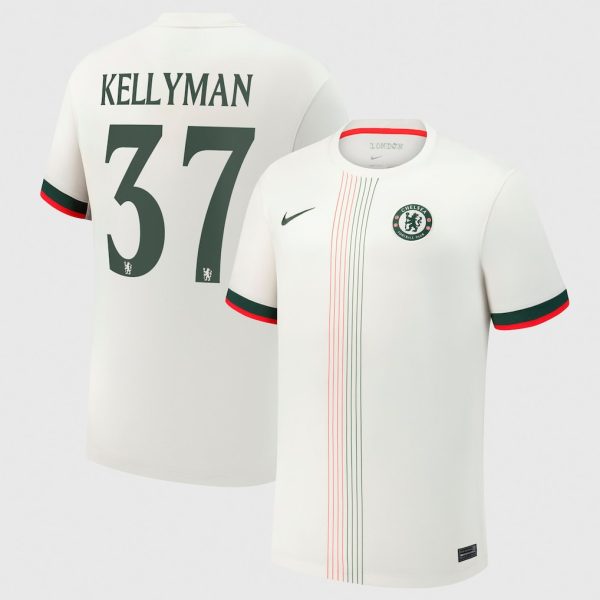 Chelsea Cup Nike Away Stadium Shirt 2025-26 with Kellyman 37 printing