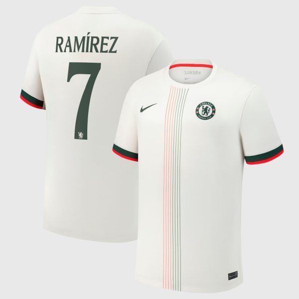 Chelsea Cup Nike Away Stadium Shirt 2025-26 with Ramírez 7 printing