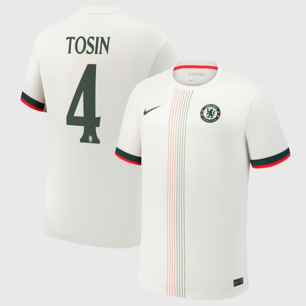 Chelsea Cup Nike Away Stadium Shirt 2025-26 with Tosin 4 printing