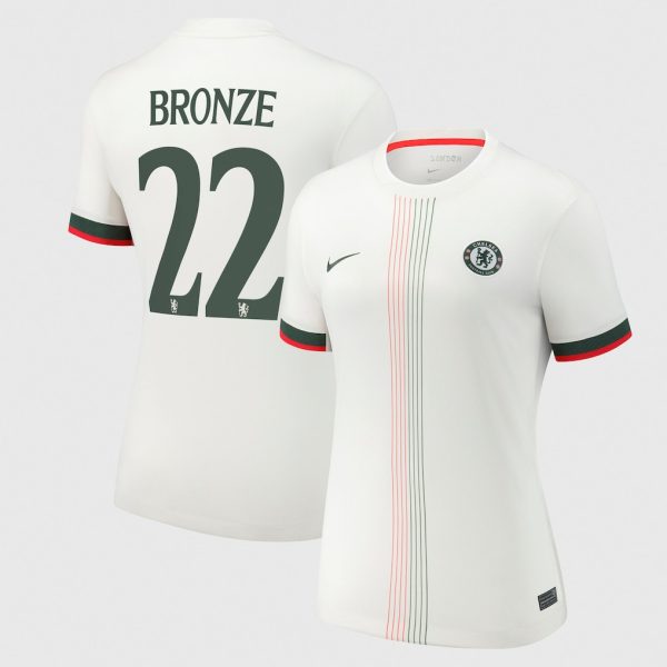 Chelsea Cup Nike Away Stadium Shirt 2025-26 - Womens with Bronze 22 printing