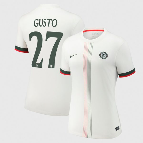 Chelsea Cup Nike Away Stadium Shirt 2025-26 - Womens with Gusto 27 printing