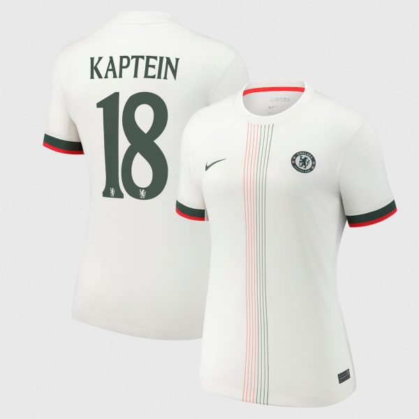 Chelsea Cup Nike Away Stadium Shirt 2025-26 - Womens with Kaptein 18 printing