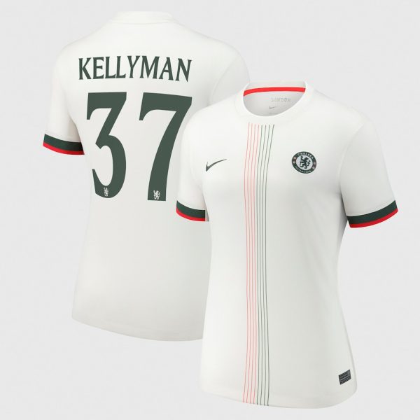 Chelsea Cup Nike Away Stadium Shirt 2025-26 - Womens with Kellyman 37 printing