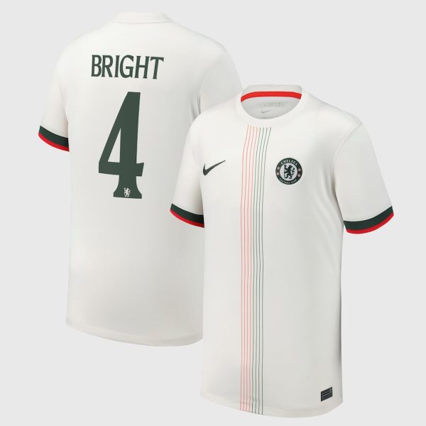 Chelsea Cup Nike Away Stadium Shirt 2025-26 - Youth with Bright 4 printing
