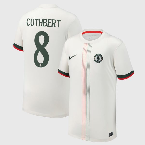 Chelsea Cup Nike Away Stadium Shirt 2025-26 - Youth with Cuthbert 8 printing