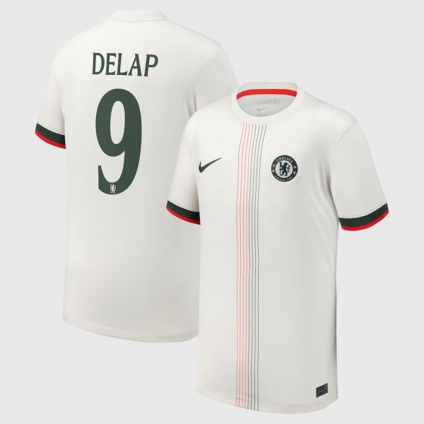Chelsea Cup Nike Away Stadium Shirt 2025-26 - Youth with Delap 9 printing