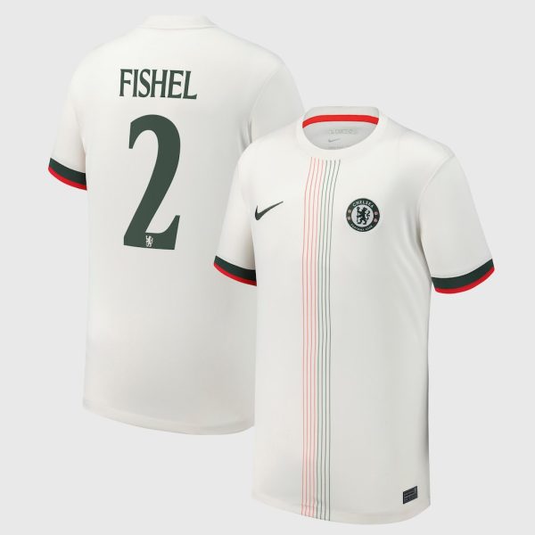 Chelsea Cup Nike Away Stadium Shirt 2025-26 - Youth with Fishel 2 printing