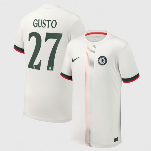Chelsea Cup Nike Away Stadium Shirt 2025-26 - Youth with Gusto 27 printing