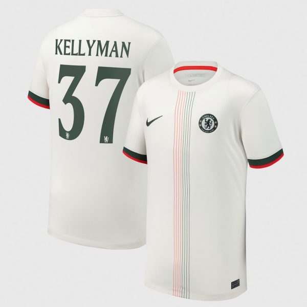 Chelsea Cup Nike Away Stadium Shirt 2025-26 - Youth with Kellyman 37 printing