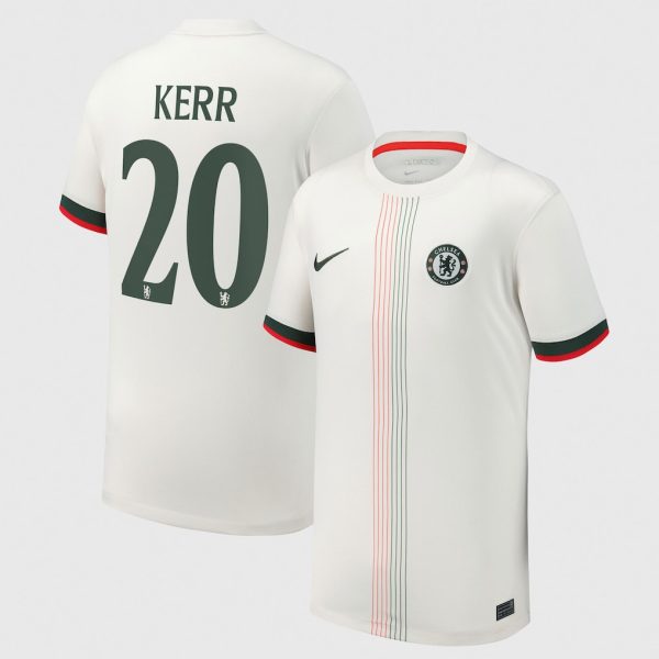 Chelsea Cup Nike Away Stadium Shirt 2025-26 - Youth with Kerr 20 printing