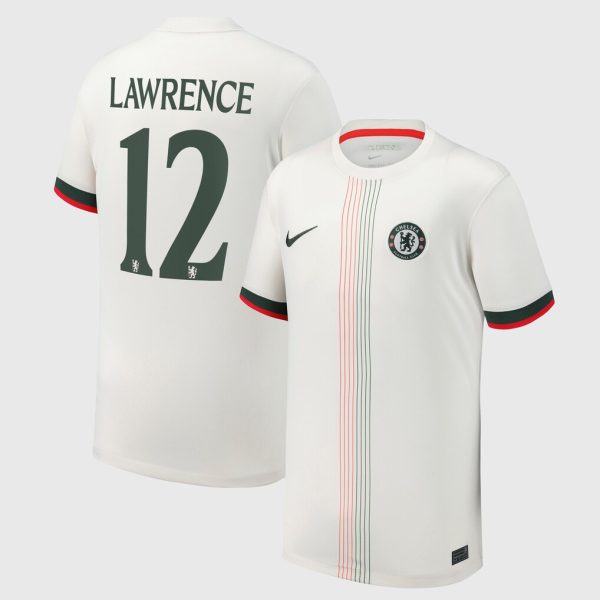 Chelsea Cup Nike Away Stadium Shirt 2025-26 - Youth with Lawrence 12 printing