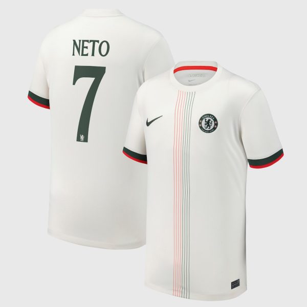Chelsea Cup Nike Away Stadium Shirt 2025-26 - Youth with Neto 7 printing