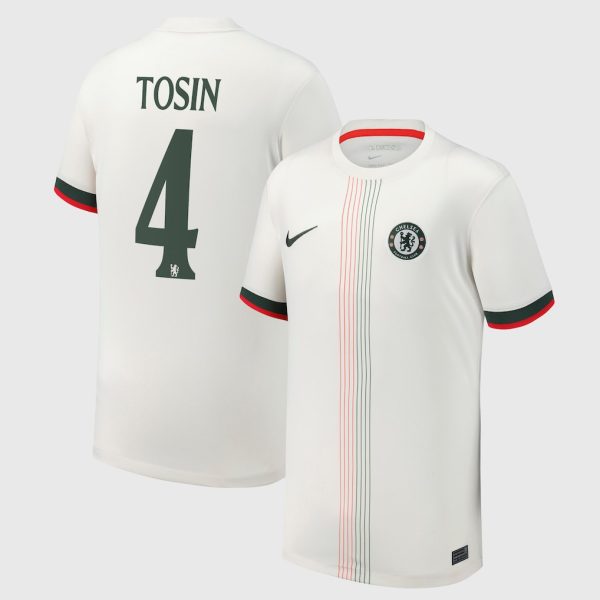 Chelsea Cup Nike Away Stadium Shirt 2025-26 - Youth with Tosin 4 printing