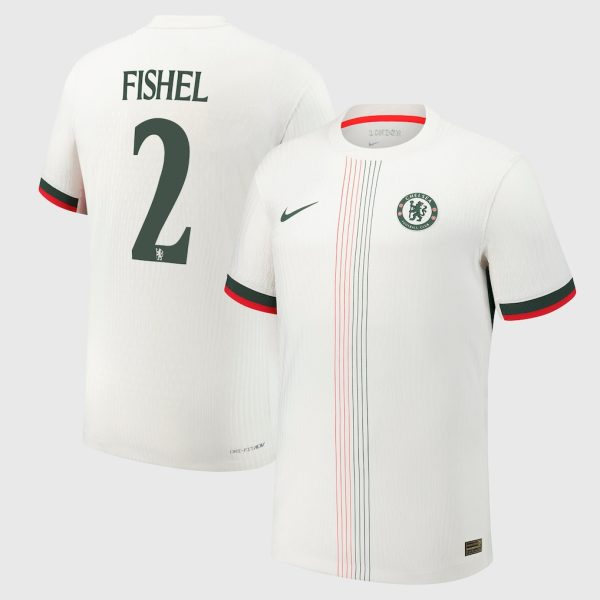 Chelsea Cup Nike Dri Fit Adv Away Match Shirt 2025-26 with Fishel 2 printing
