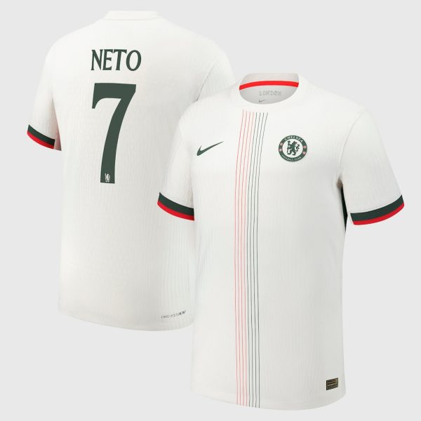 Chelsea Cup Nike Dri-Fit Adv Away Match Shirt 2025-26 with Neto 7 printing