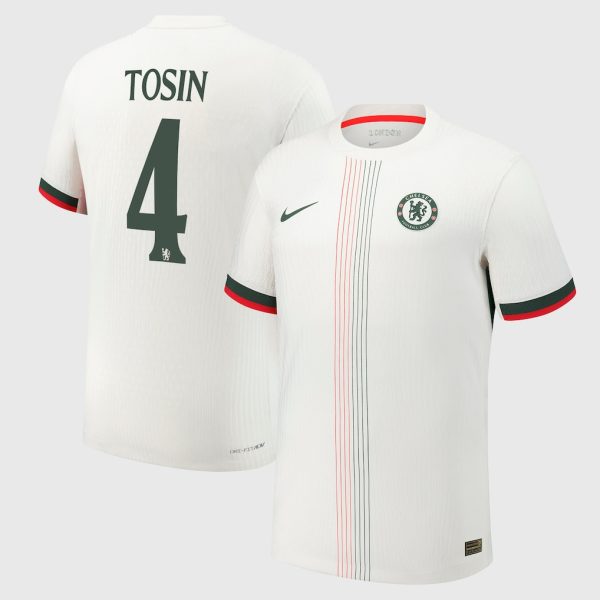 Chelsea Cup Nike Dri-Fit Adv Away Match Shirt 2025-26 with Tosin 4 printing