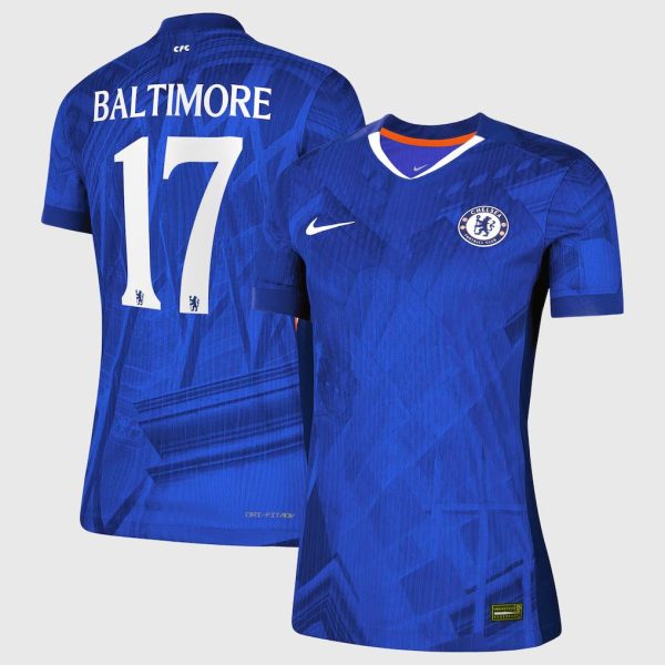 Chelsea Cup Nike Dri-FIT ADV Home Match Shirt 2025-26 - Womens with Baltimore 17 printing