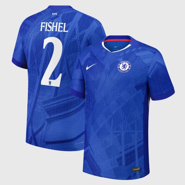 Chelsea Cup Nike Dri-FIT ADV Home Match Shirt 2025-26 - Youth with Fishel 2 printing