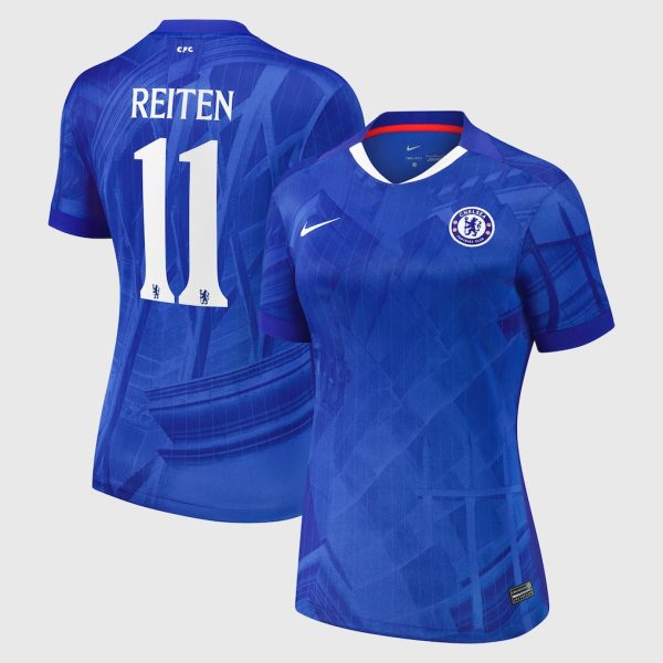 Chelsea Cup Nike Home Stadium Shirt 2025-26 - Womens with Reiten 11 printing