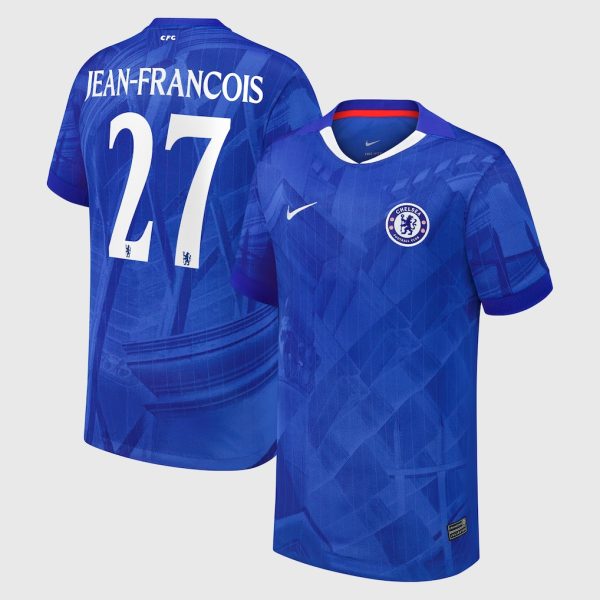 Chelsea Cup Nike Home Stadium Shirt 2025-26 - Youth with Jean-Francois 27 printing