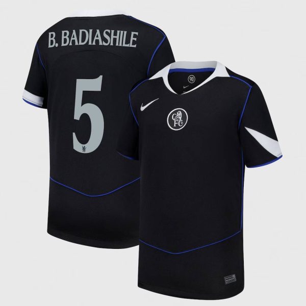 Chelsea Cup Nike Third Stadium Shirt 2025-26 - Youth with B. Badiashile 5 printing