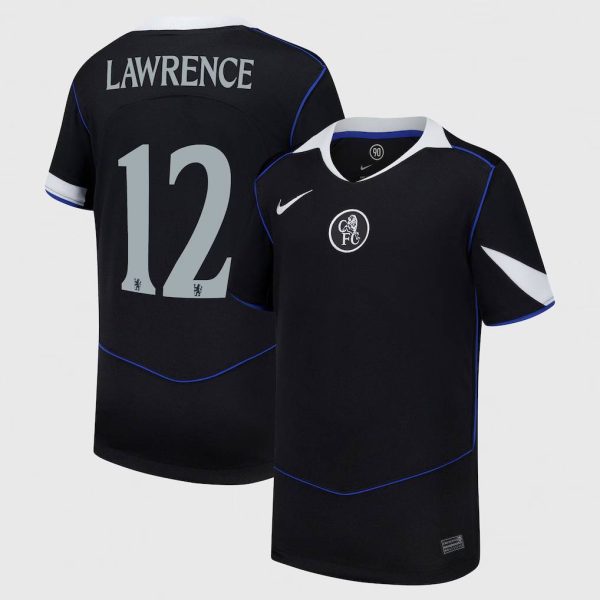 Chelsea Cup Nike Third Stadium Shirt 2025-26 - Youth with Lawrence 12 printing
