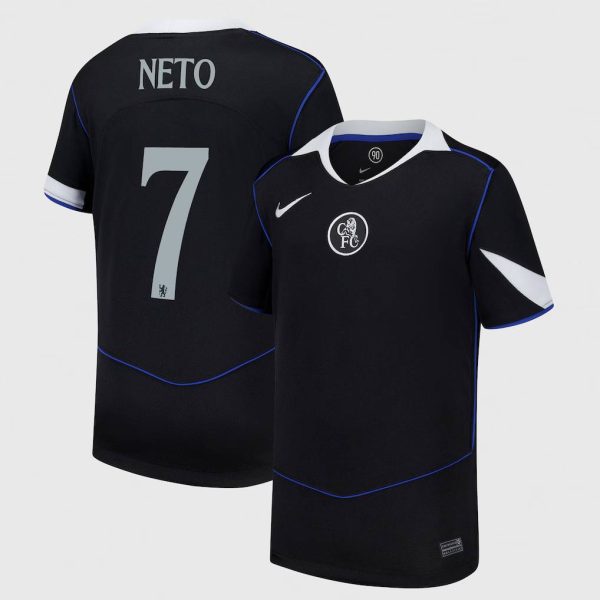 Chelsea Cup Nike Third Stadium Shirt 2025-26 - Youth with Neto 7 printing
