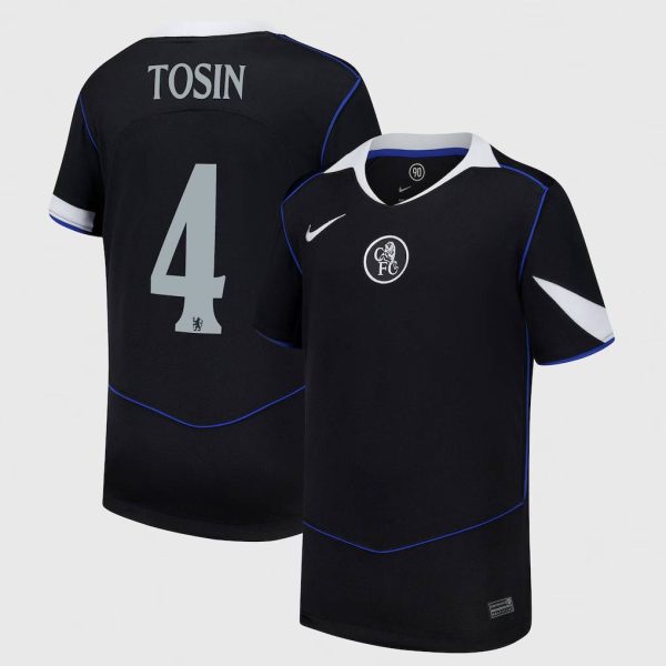 Chelsea Cup Nike Third Stadium Shirt 2025-26 - Youth with Tosin 4 printing