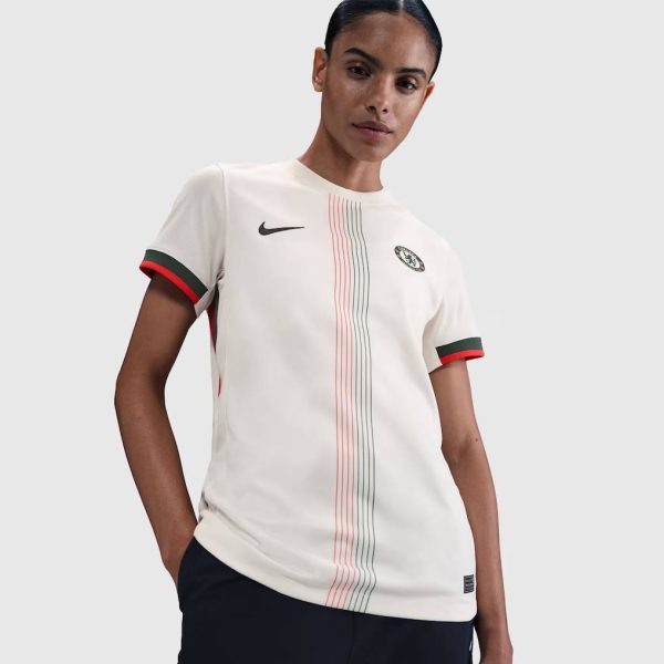 Chelsea Nike Away Stadium Shirt 2025-26 - Womens With Custom Printing