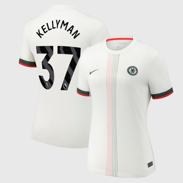 Chelsea Nike Away Stadium Shirt 2025-26 - Womens with Kellyman 37 printing