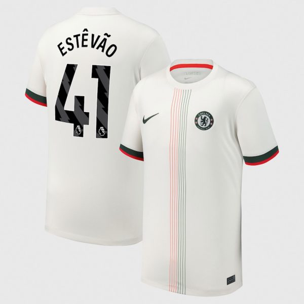 Chelsea Nike Away Stadium Shirt 2025-26 - Youth with Estêvão 41 printing
