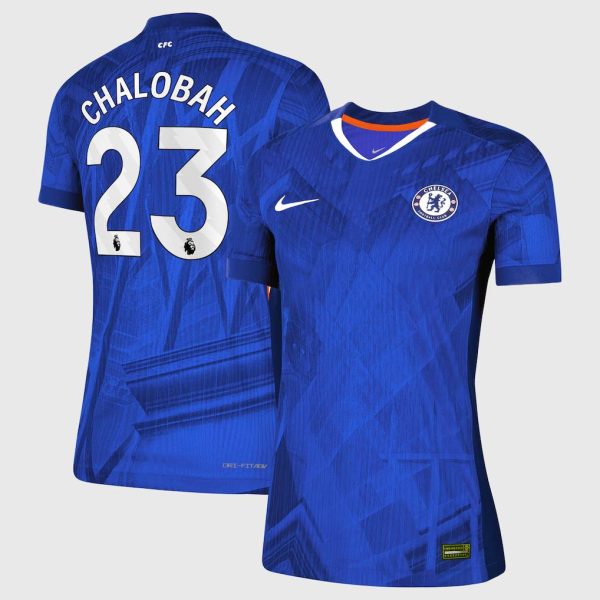 Chelsea Nike Dri-FIT ADV Home Match Shirt 2025-26 - Womens with Chalobah 23 printing
