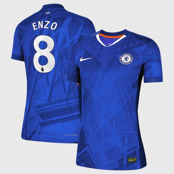 Chelsea Nike Dri-FIT ADV Home Match Shirt 2025-26 - Womens with Enzo 8 printing