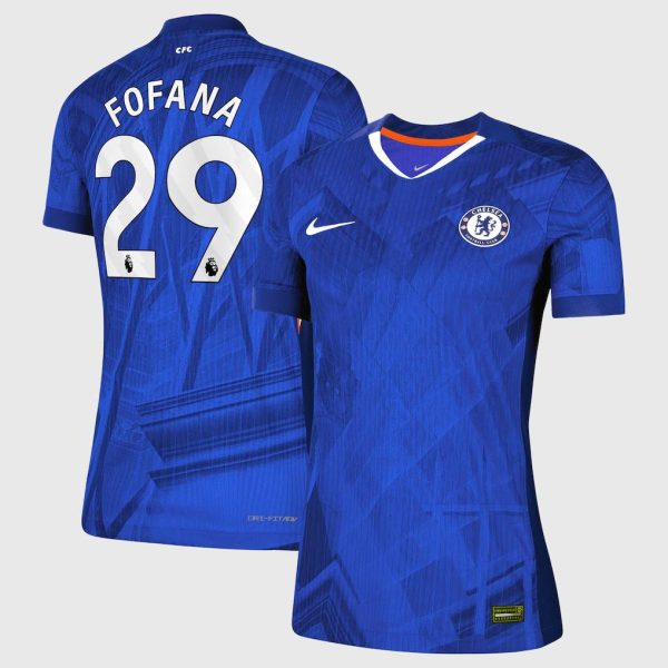 Chelsea Nike Dri-FIT ADV Home Match Shirt 2025-26 - Womens with Fofana 29 printing