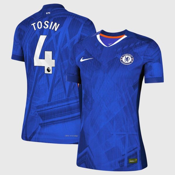 Chelsea Nike Dri-FIT ADV Home Match Shirt 2025-26 - Womens with Tosin 4 printing