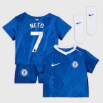 Chelsea Stores – Best Selection of chelsea nike home stadium kit 2025-26 – infants with neto 7 printing Chelsea Gear