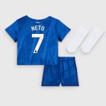 Chelsea Stores – Best Selection of chelsea nike home stadium kit 2025-26 – infants with neto 7 printing Chelsea Gear