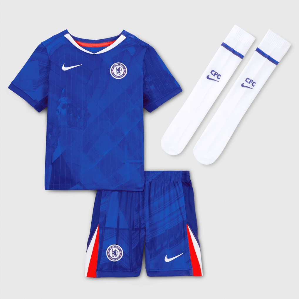 Chelsea Stores – Best Selection of chelsea nike home stadium kit 2025-26 – little youth with d.essugo 14 printing Chelsea Gear