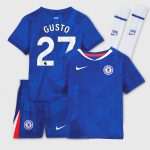 Chelsea Stores – Best Selection of chelsea nike home stadium kit 2025-26 – little youth with gusto 27 printing Chelsea Gear