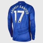 Chelsea Stores – Best Selection of chelsea nike home stadium long sleeve shirt 2025-26 with andrey santos 17 printing Chelsea Gear