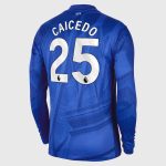Chelsea Stores – Best Selection of chelsea nike home stadium long sleeve shirt 2025-26 with caicedo 25 printing Chelsea Gear