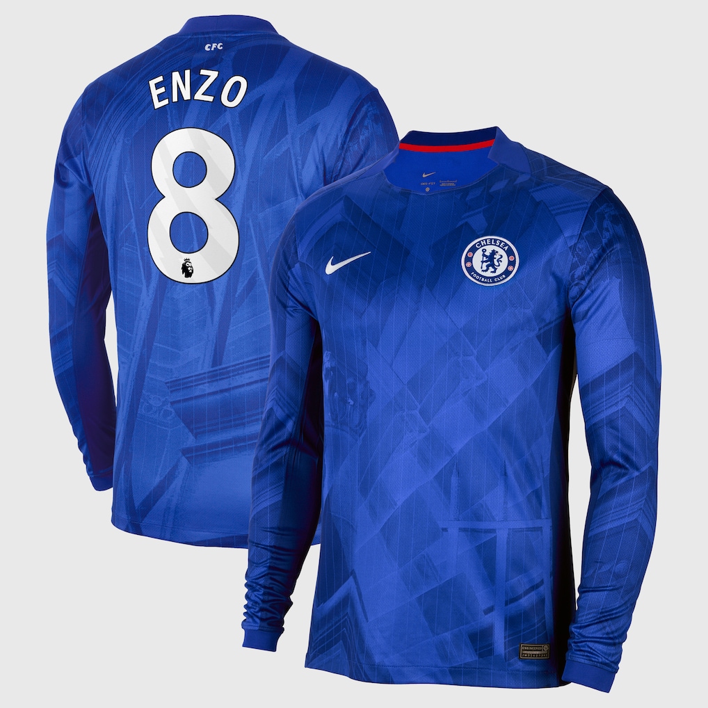 Chelsea Stores – Best Selection of chelsea nike home stadium long sleeve shirt 2025-26 with enzo 8 printing Chelsea Gear