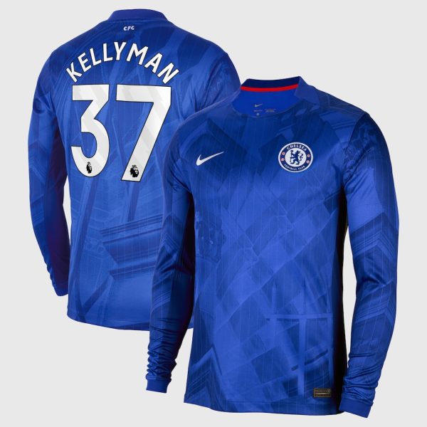 Chelsea Stores – Best Selection of chelsea nike home stadium long sleeve shirt 2025-26 with kellyman 37 printing Chelsea Gear