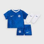 Chelsea Stores – Best Selection of chelsea nike home stadium minikit 2025-26 – infants with custom printing Chelsea Gear