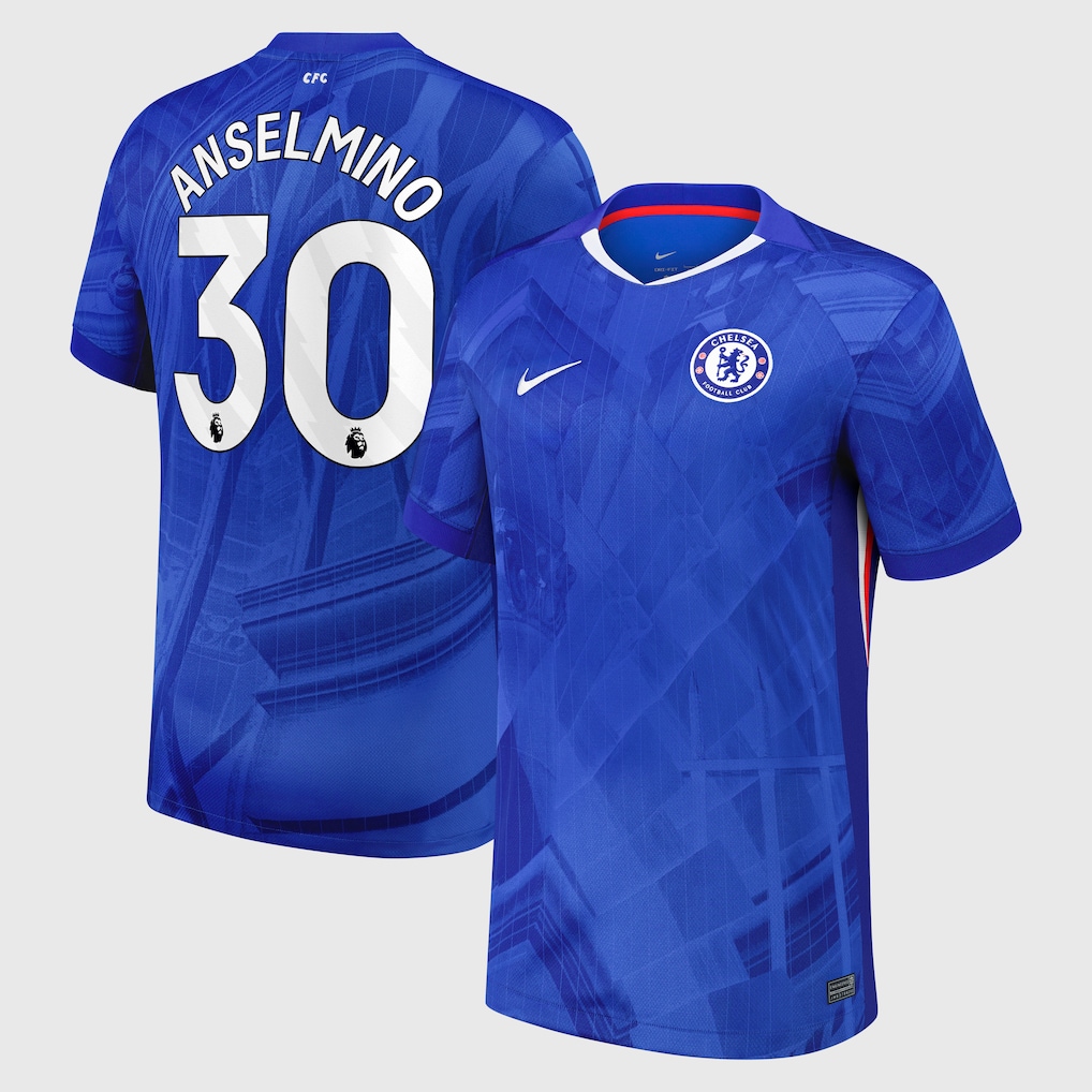 Chelsea Stores – Best Selection of chelsea nike home stadium shirt 2025-26 with anselmino 30 printing Chelsea Gear