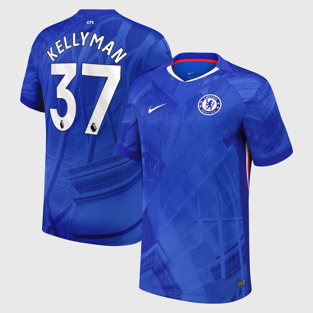 Chelsea Stores – Best Selection of chelsea nike home stadium shirt 2025-26 with kellyman 37 printing Chelsea Gear