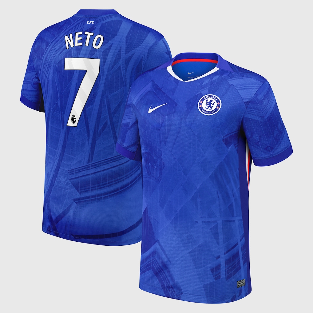 Chelsea Stores – Best Selection of chelsea nike home stadium shirt 2025-26 with neto 7 printing Chelsea Gear